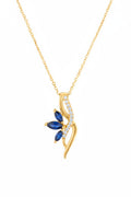 Pendentif "Baru" D 0,066/12  Saphir 0,476/3