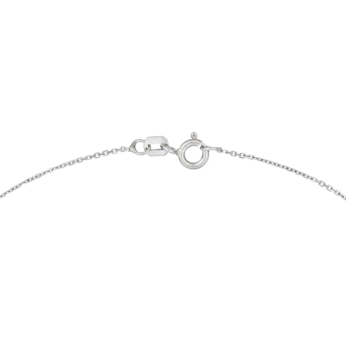 Vedhæng "Medana" D 0,036/8 Safir 0,8/8 – 375/1000 Hvidguld