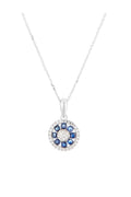 “Medana” pendant D 0.036/8 Sapphire 0.8/8