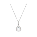 Pendentif "Forlia" D 0,098/28 White Topaze 1,09/1 - Or Blanc 375/1000