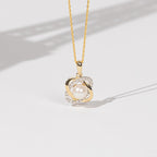 Colgante "Gostivar" D 0.132/24 Perla 1 - Oro amarillo 375/1000