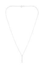 Pendentif "Rangée 9 Diamants" Diamants 0,054/9