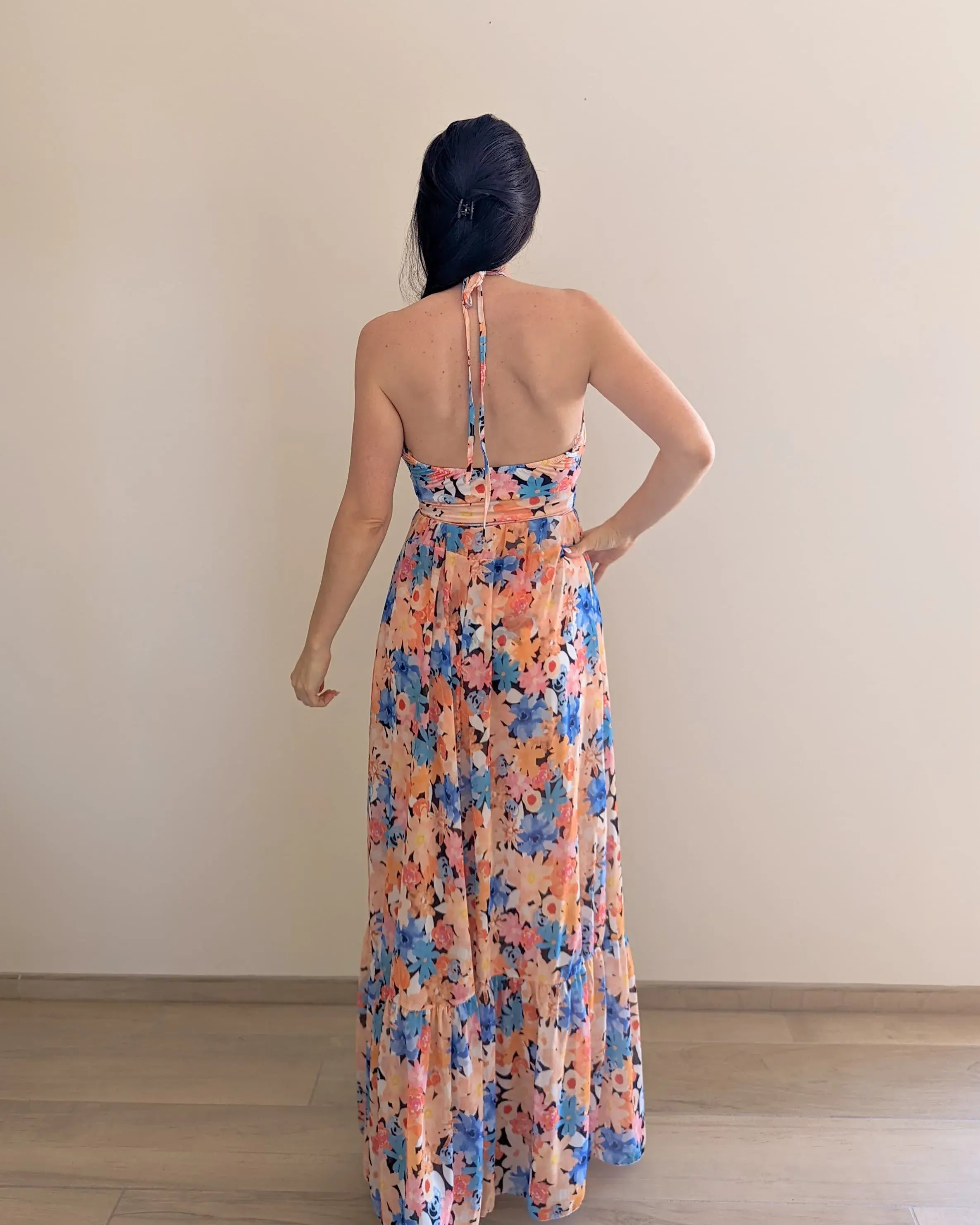 Conjunto Body Y Falda Floral - Baïa