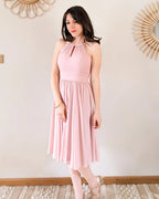 Vestido Corto Rosa - Harmonie