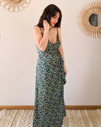 Long Satin Dress - Rio