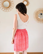 Falda Estampada Rosa - Lisette