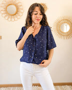 Blusa de Lunares - Maxine