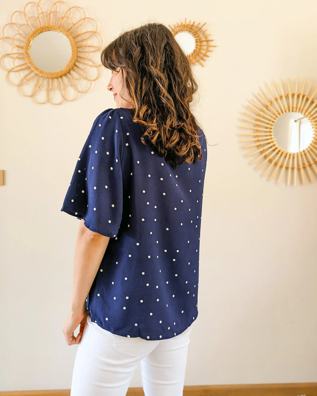 Blusa de Lunares - Maxine