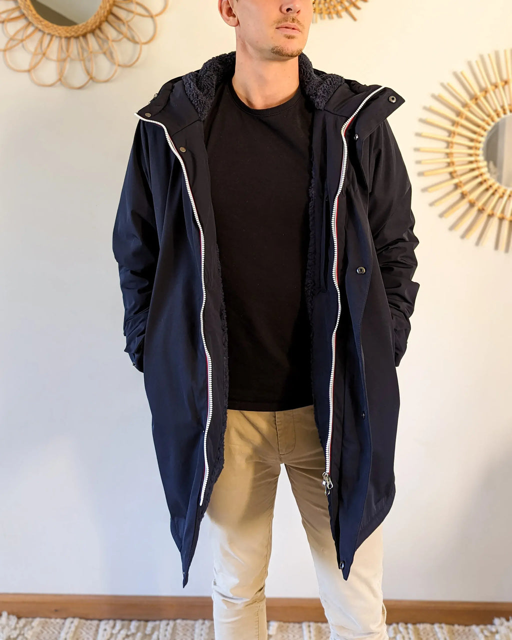 Parka Eric - Marineblauw