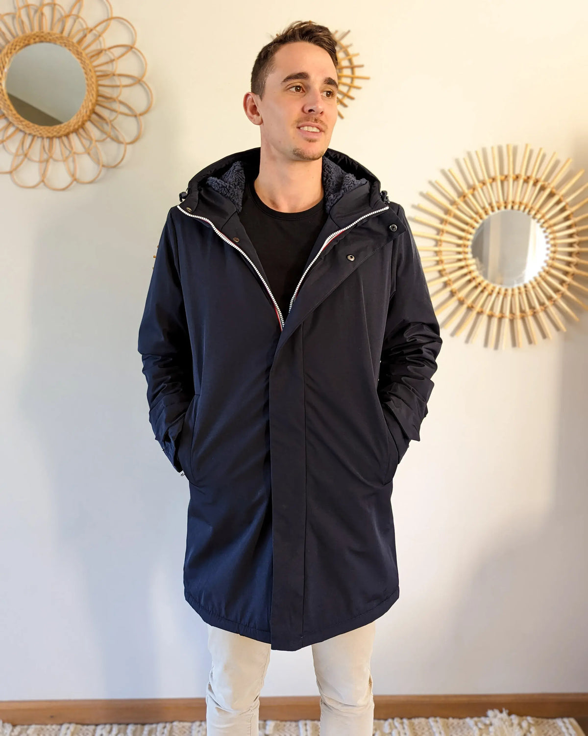 Parka Eric - Marineblauw