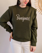 Bluza Bonjour – Khaki