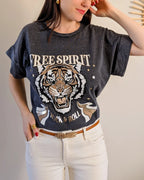 Free Spirit T-Shirt - Grå