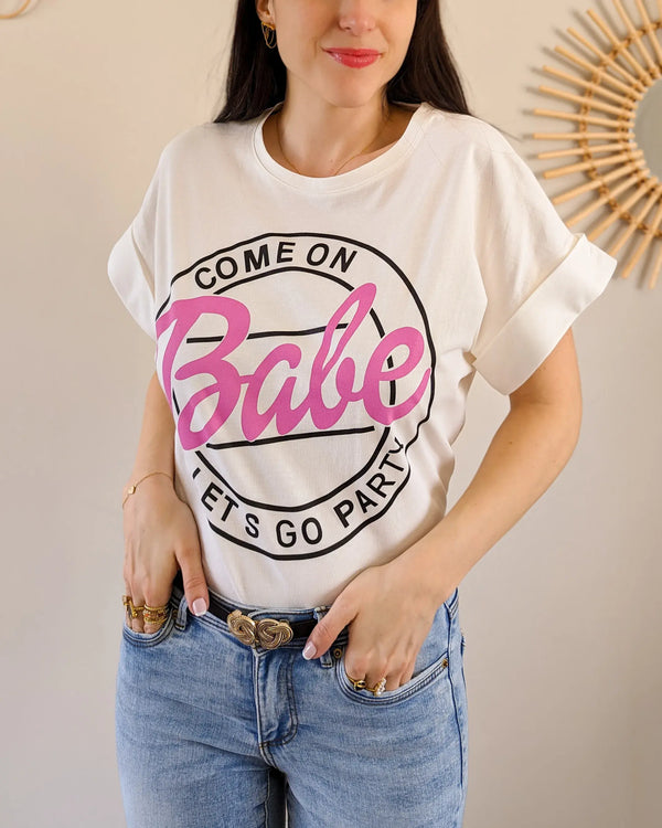 Camiseta - Nena Blanca