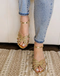 Gold Sandals - Goldy