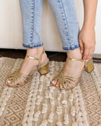 Gold Sandals - Goldy