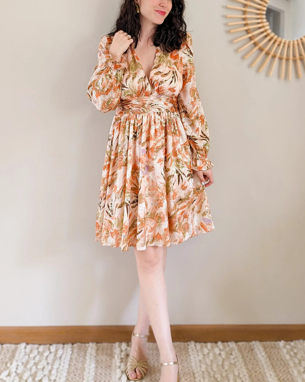 Short Dress - Milena Orange