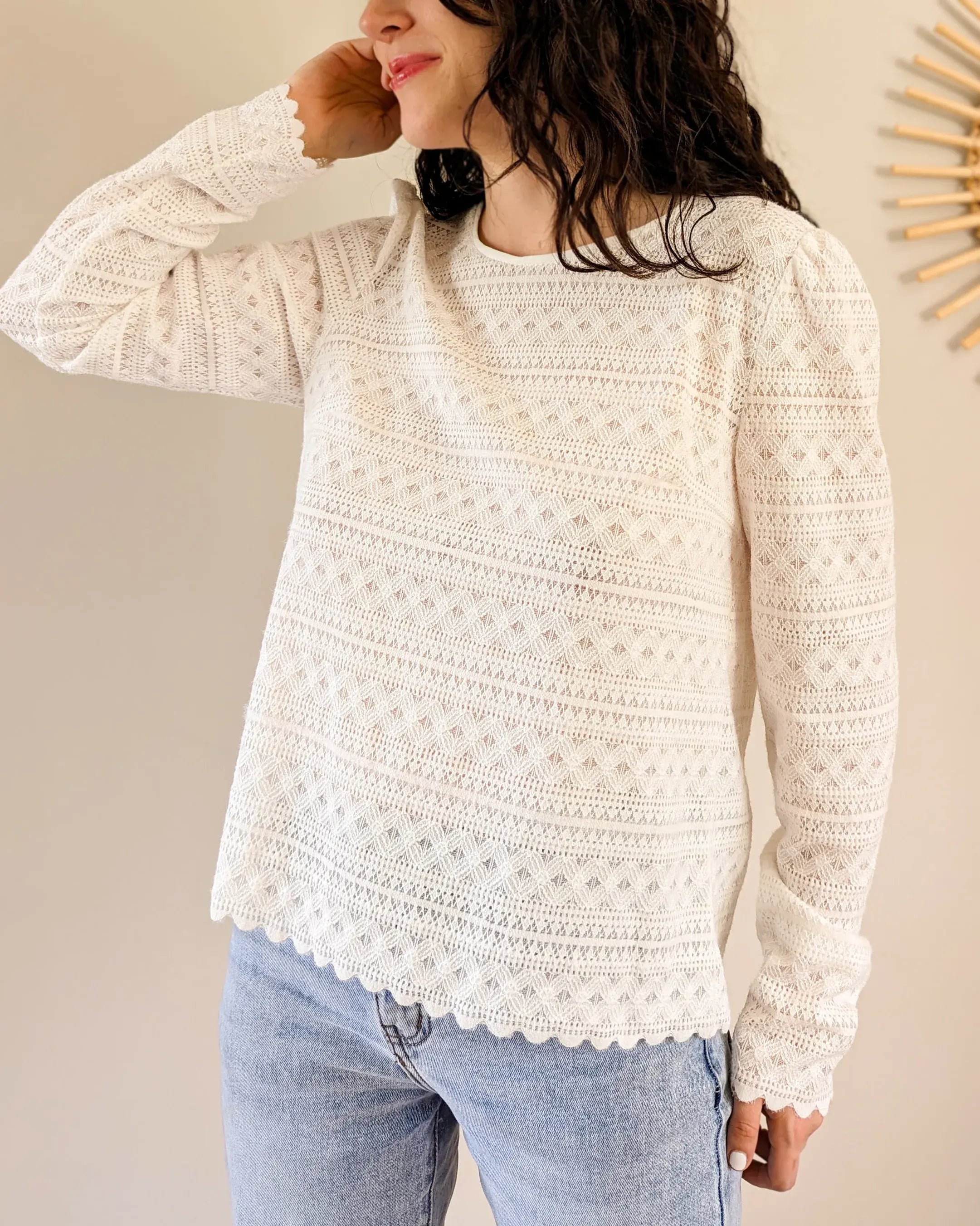 Lace Blouse - Ashley