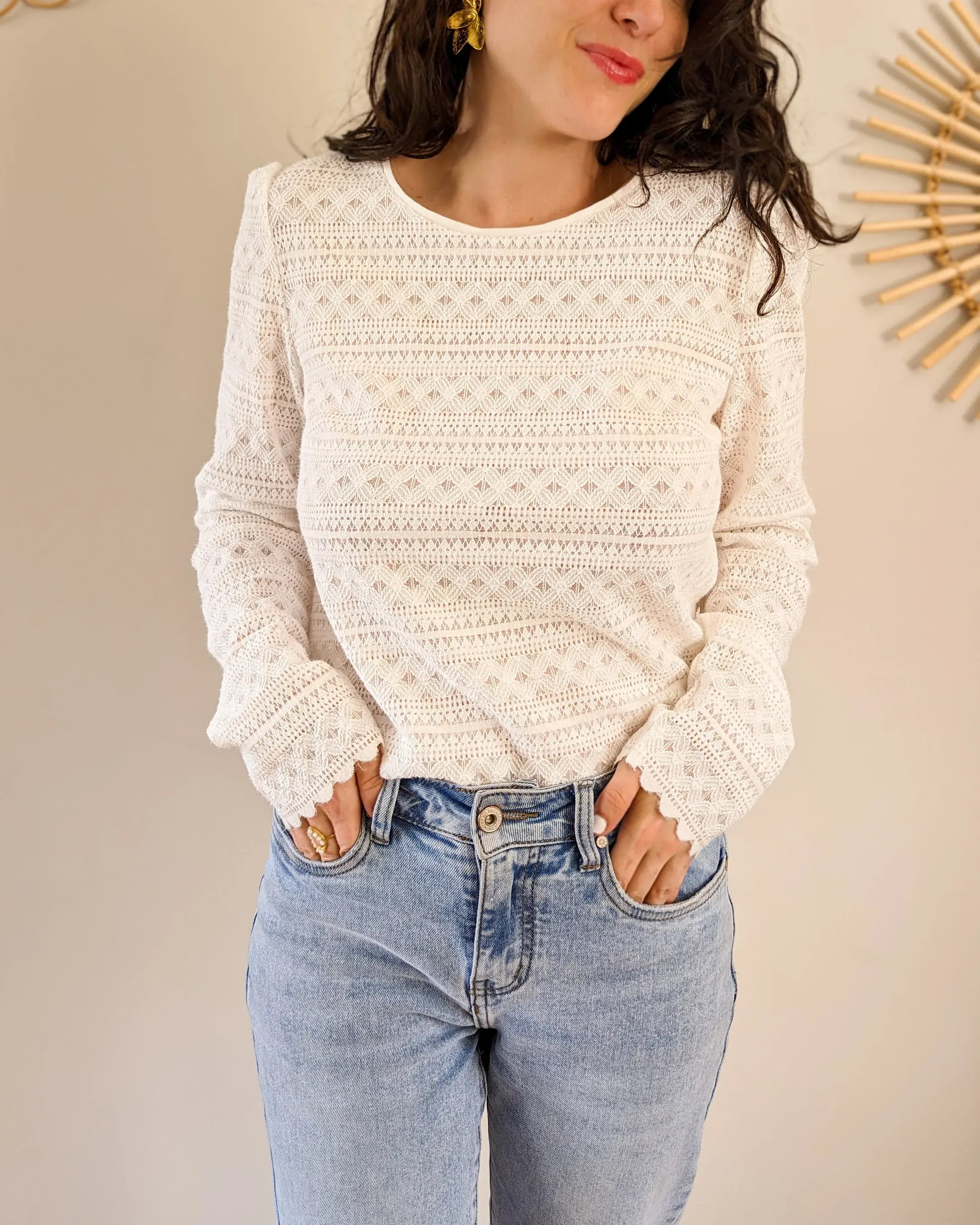 Lace Blouse - Ashley