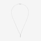 Colgante de diamantes "Life" 0.02Ct/3 - Oro blanco