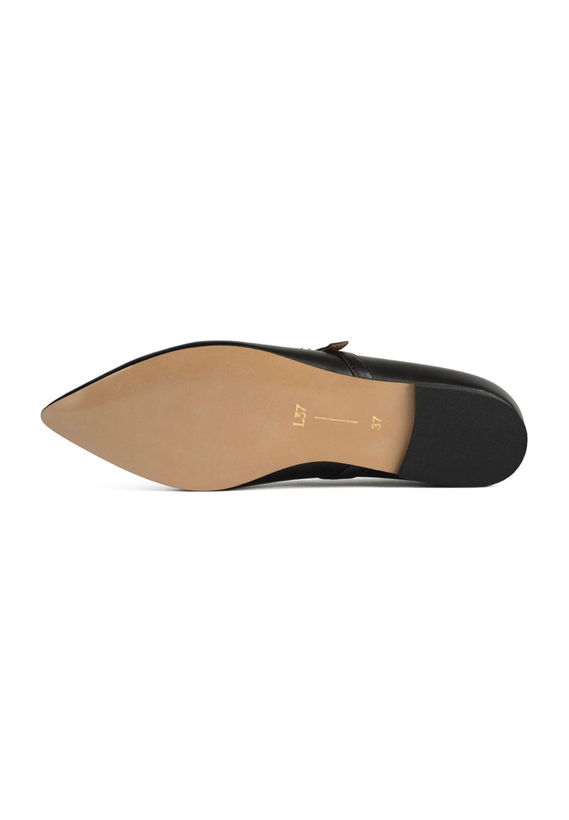 Different Part Ballerinas - Black
