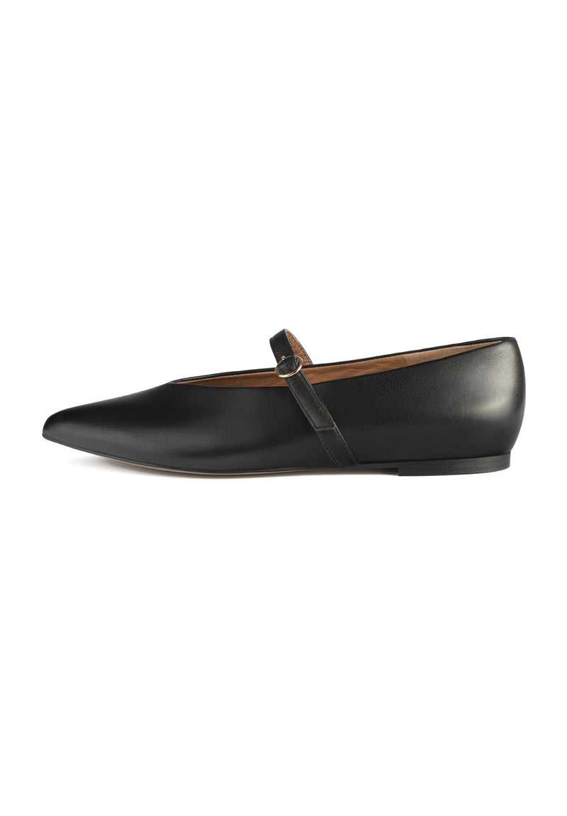 Different Part Ballerinas - Black