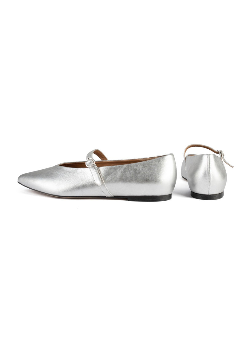 Ballerines Different Part - Argent