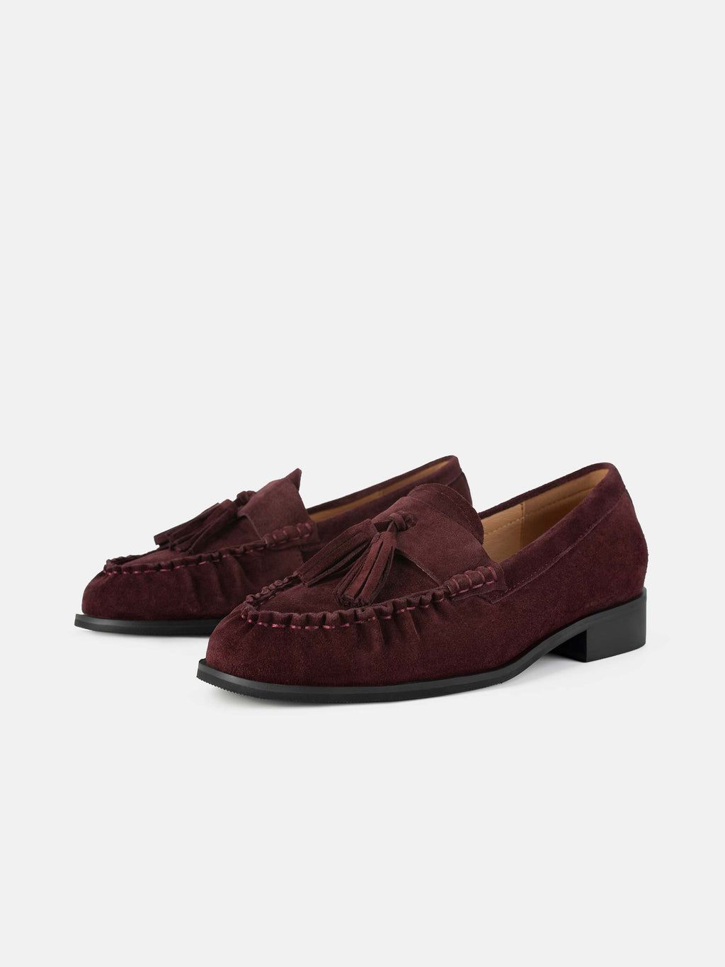 Mocassins Hold Me Close - Burgundy
