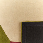 Sucreful Cloud – Sucreful Cloud Multicolored Green and Pink Wool Rug