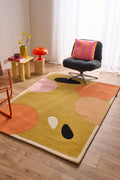Sweet Cloud – Alfombra de lana de colores con motivos geométricos Sweet Cloud