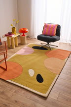 Sweet Cloud – Alfombra de lana de colores con motivos geométricos Sweet Cloud