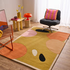 Sweet Cloud – Alfombra de lana de colores con motivos geométricos Sweet Cloud