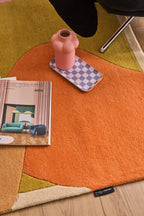 Sweet Cloud – Alfombra de lana de colores con motivos geométricos Sweet Cloud