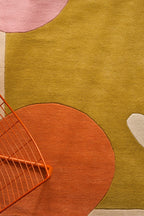 Sweet Cloud – Alfombra de lana de colores con motivos geométricos Sweet Cloud