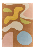 Soft Rayon – Designer wool rug in pastel colors Soft Rayon