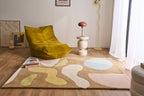 Soft Rayon – Designer wool rug in pastel colors Soft Rayon