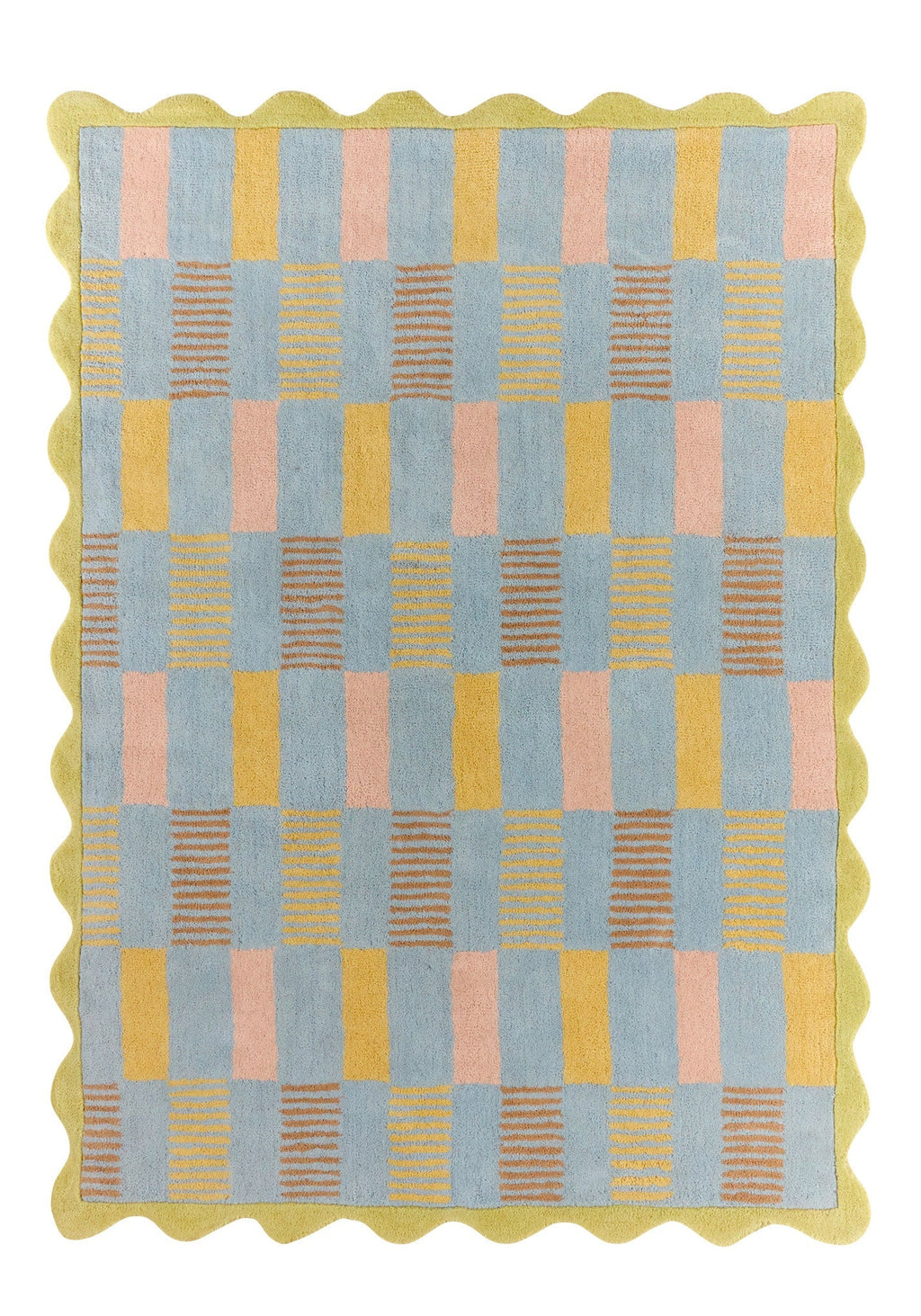 Rayon tend – Colorful wool rug Rayon tend