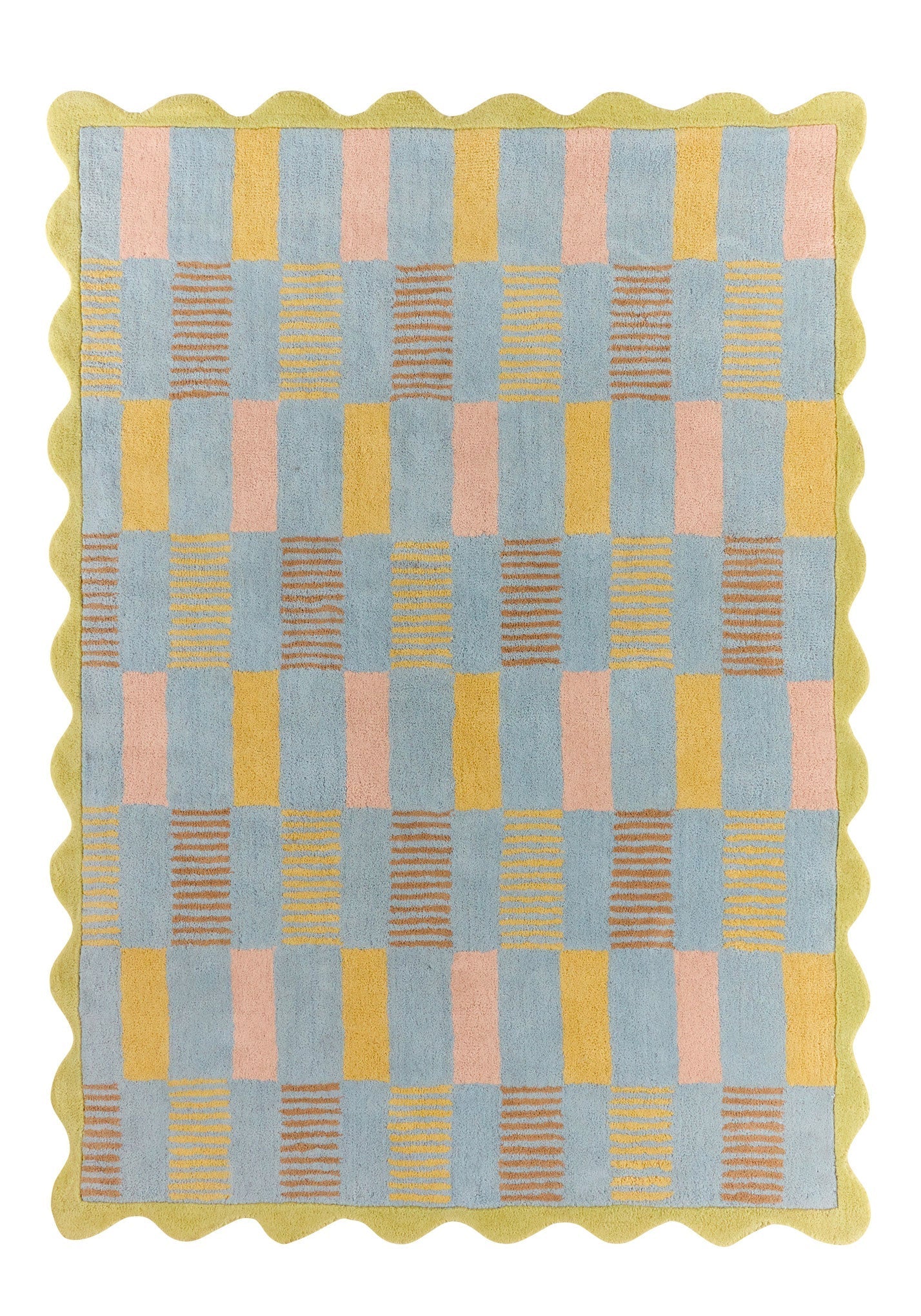 Rayon tend – Colorful wool rug Rayon tend
