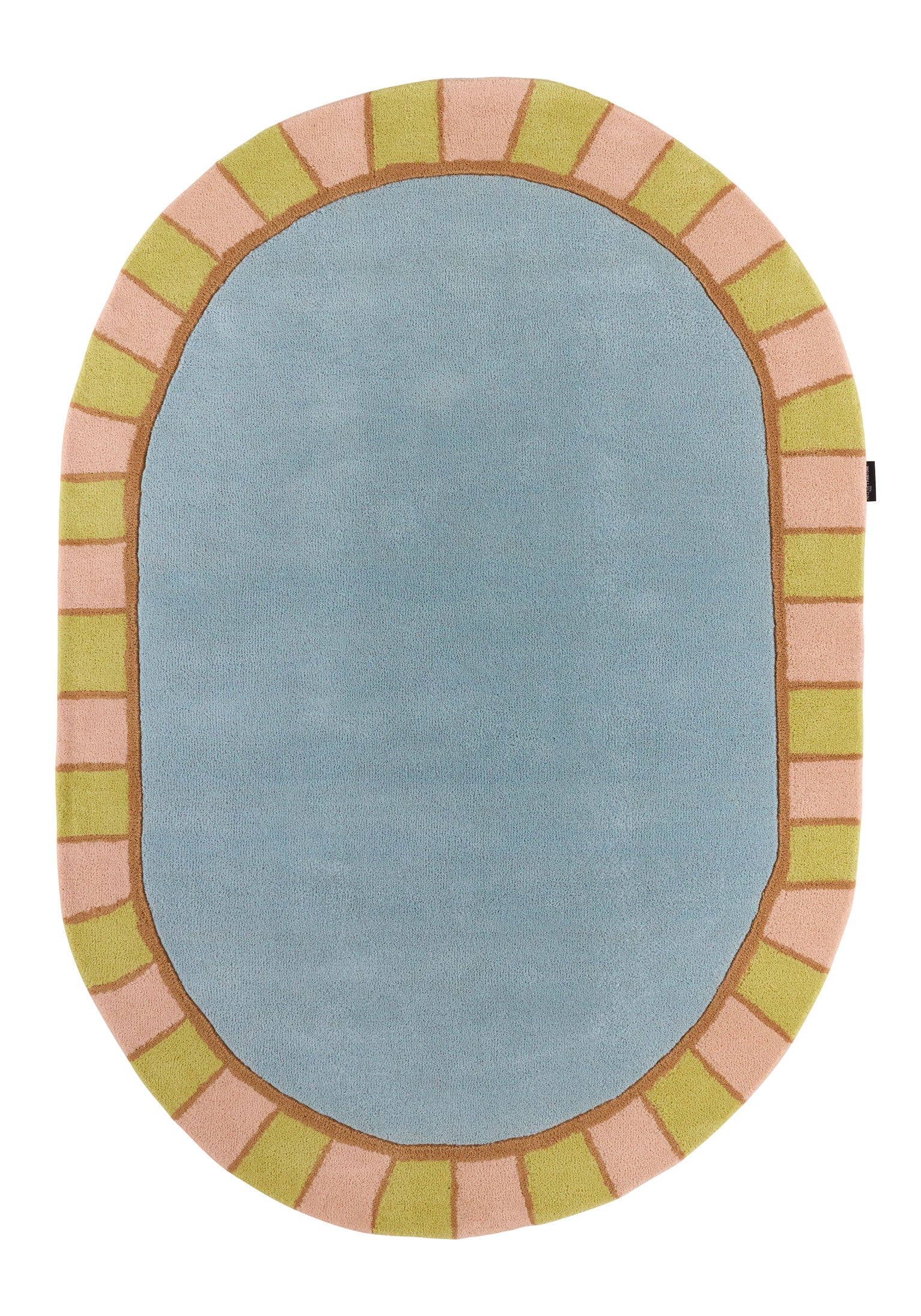 Soft Rayon – Pastel-hued wool rug Soft Rayon