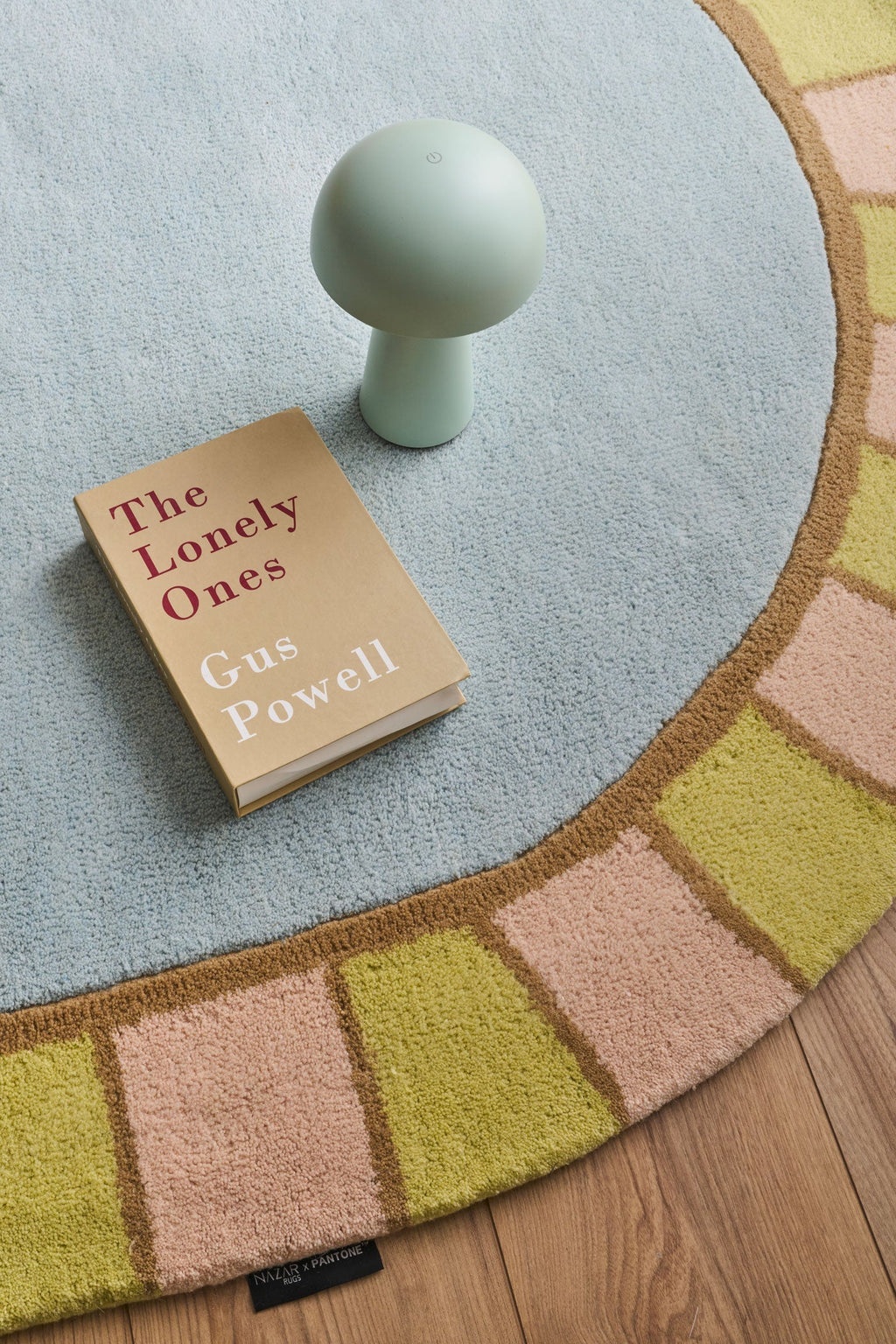 Soft Rayon – Pastel-hued wool rug Soft Rayon