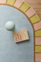 Soft Rayon – Pastel-hued wool rug Soft Rayon