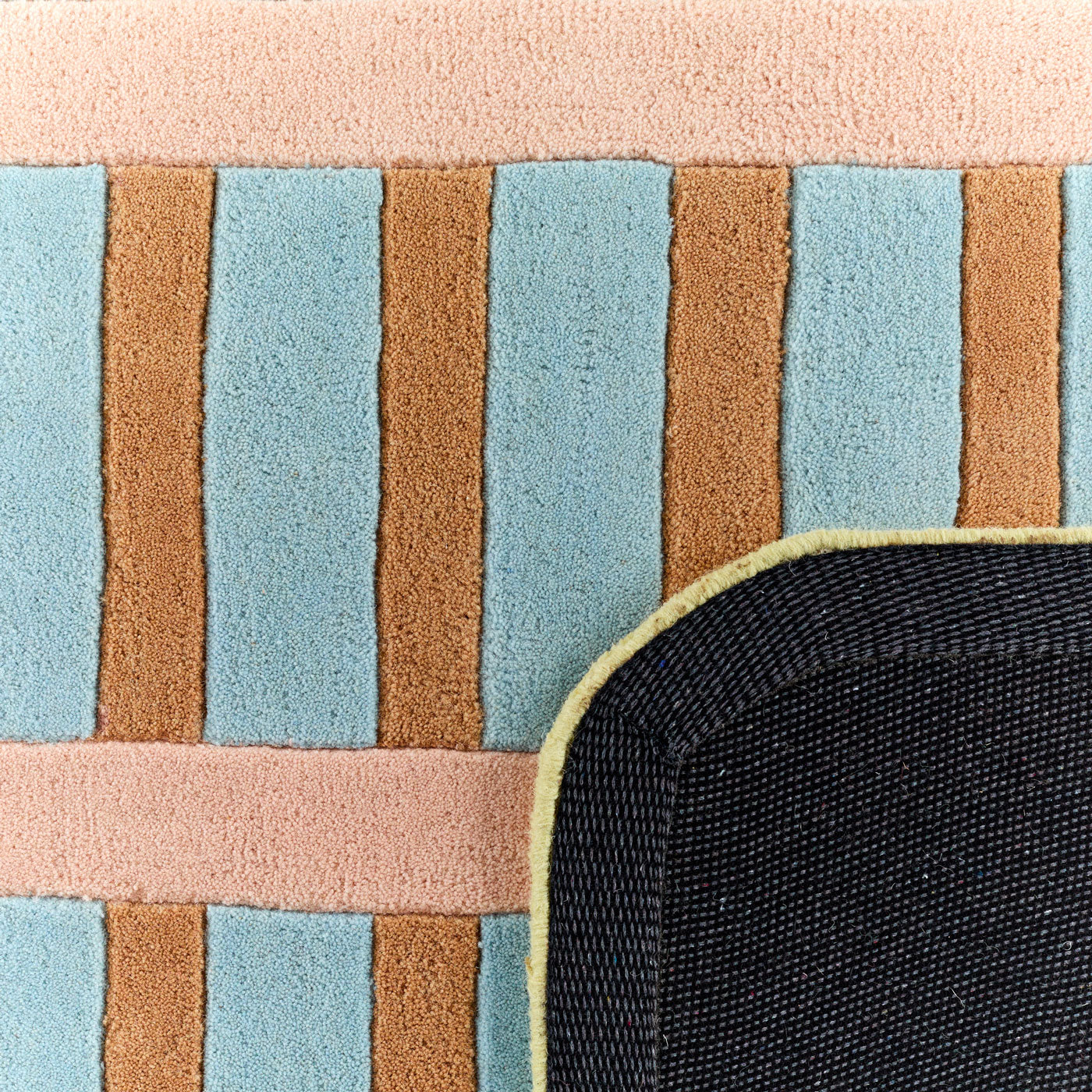 Rayon tend – Modern multi-colored wool rug Rayon tend