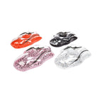 4 Rolling Stones Lips Inflatable Drink Holders - Adults