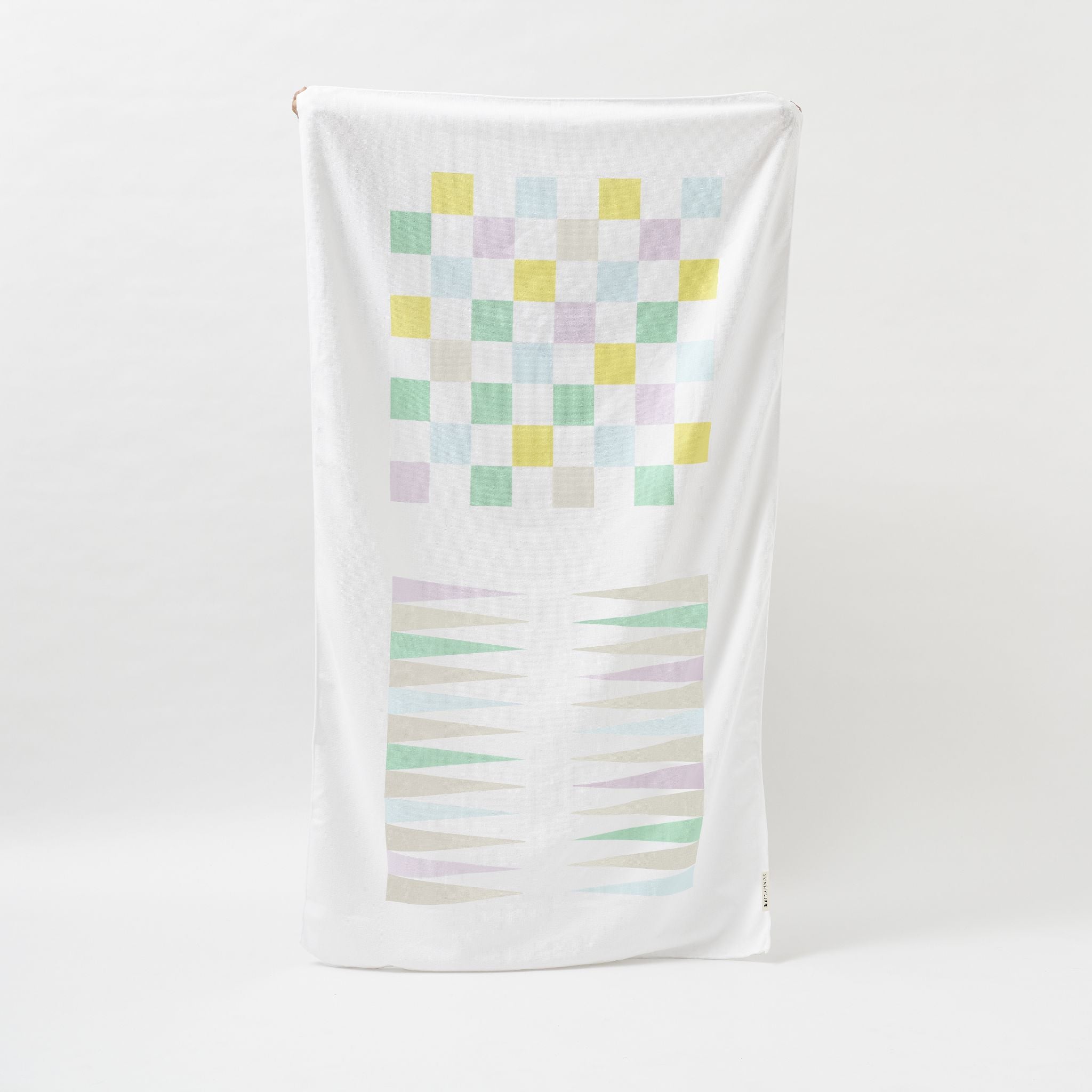 Serviette Microfibre Jeux - Imprimé Fond Blanc