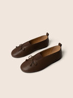Ballerines Sunshine In My Veins - Marron Foncé