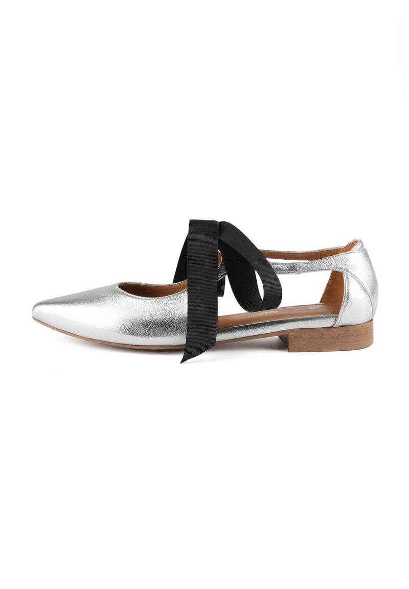 Summer Break Ballerinas - Silver