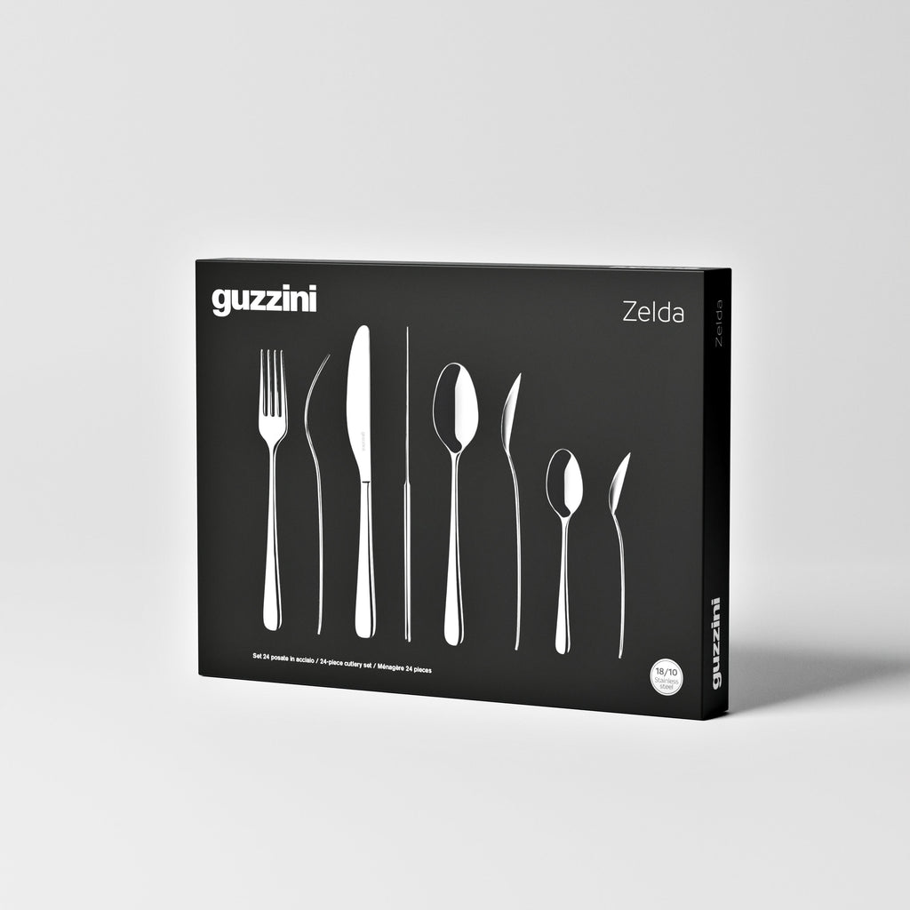 Cutlery - 24 Pièces Acier Inoxydable 18/10 Paquet-Cadeau Zelda