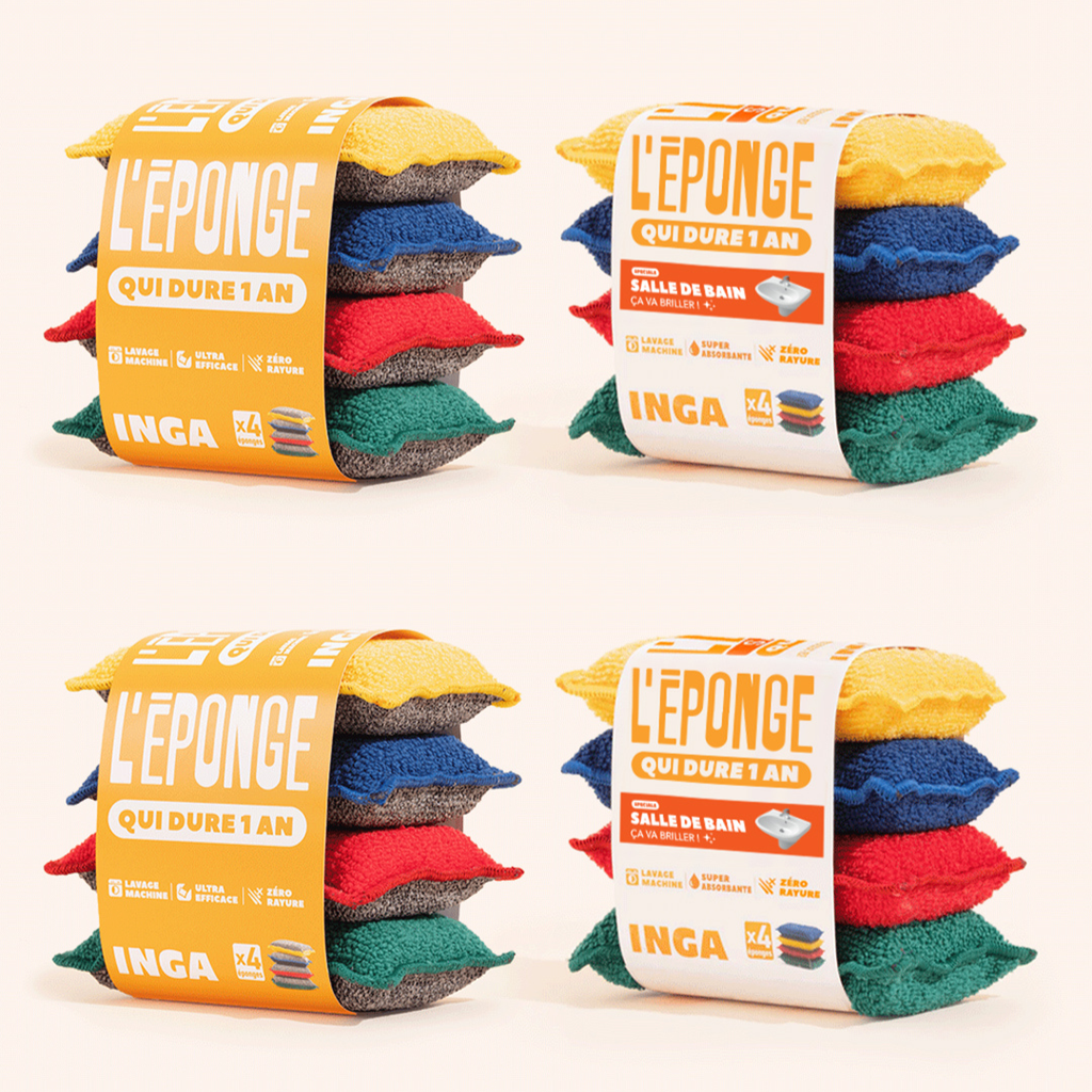 Färgpack – Svampar Och Badrumssvampar