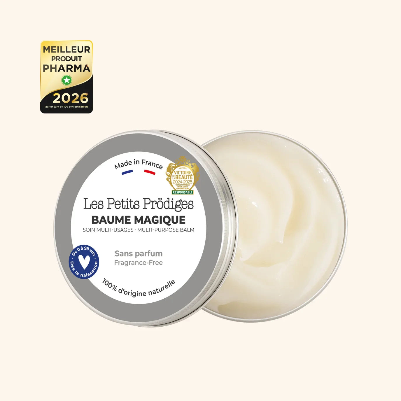 Bálsamo Mágico Best-seller que sustituye a 10 Productos multiusos desde el nacimiento del bebé sin perfume rostro cuerpo cuidado del cabello labios manos pies desmaquillante