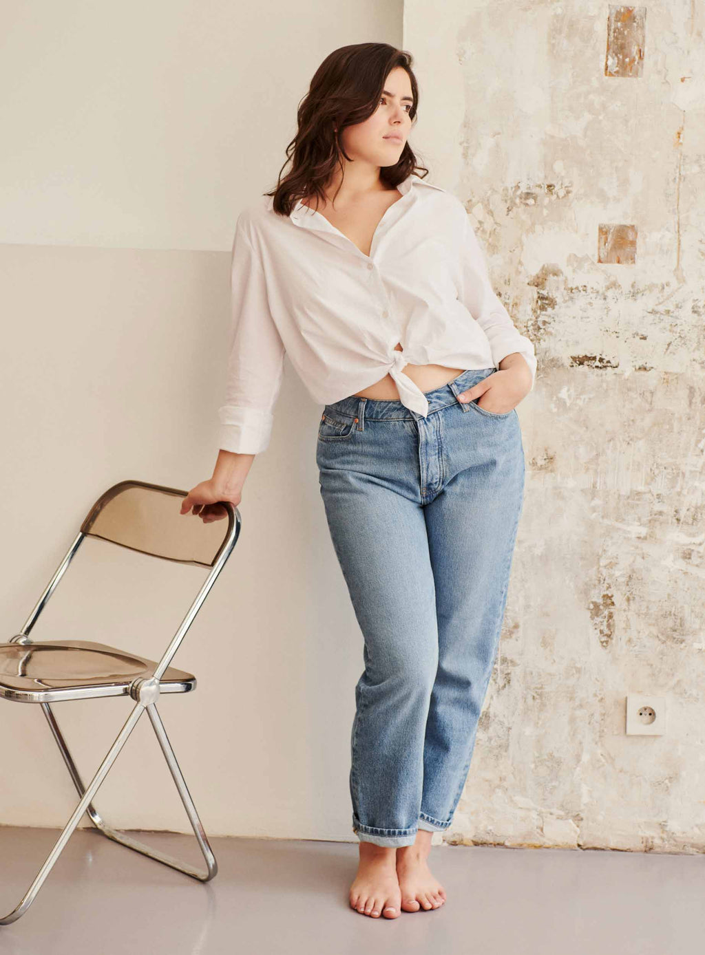 JEANS NOVIA AZUL PAIGE PETITE MENDIGOTE