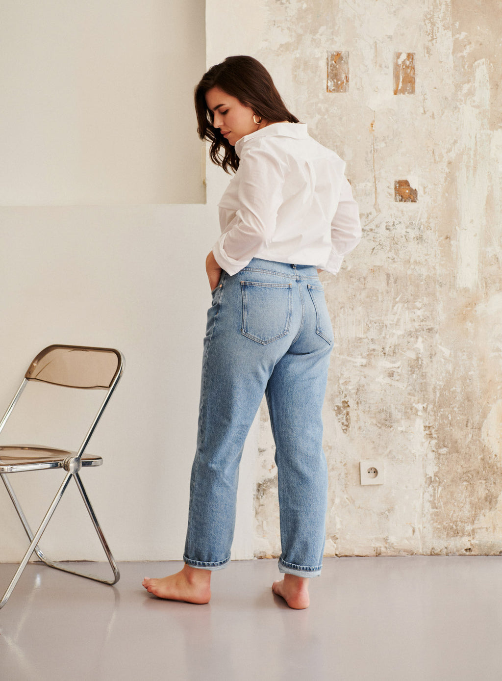 JEANS NOVIA AZUL PAIGE PETITE MENDIGOTE